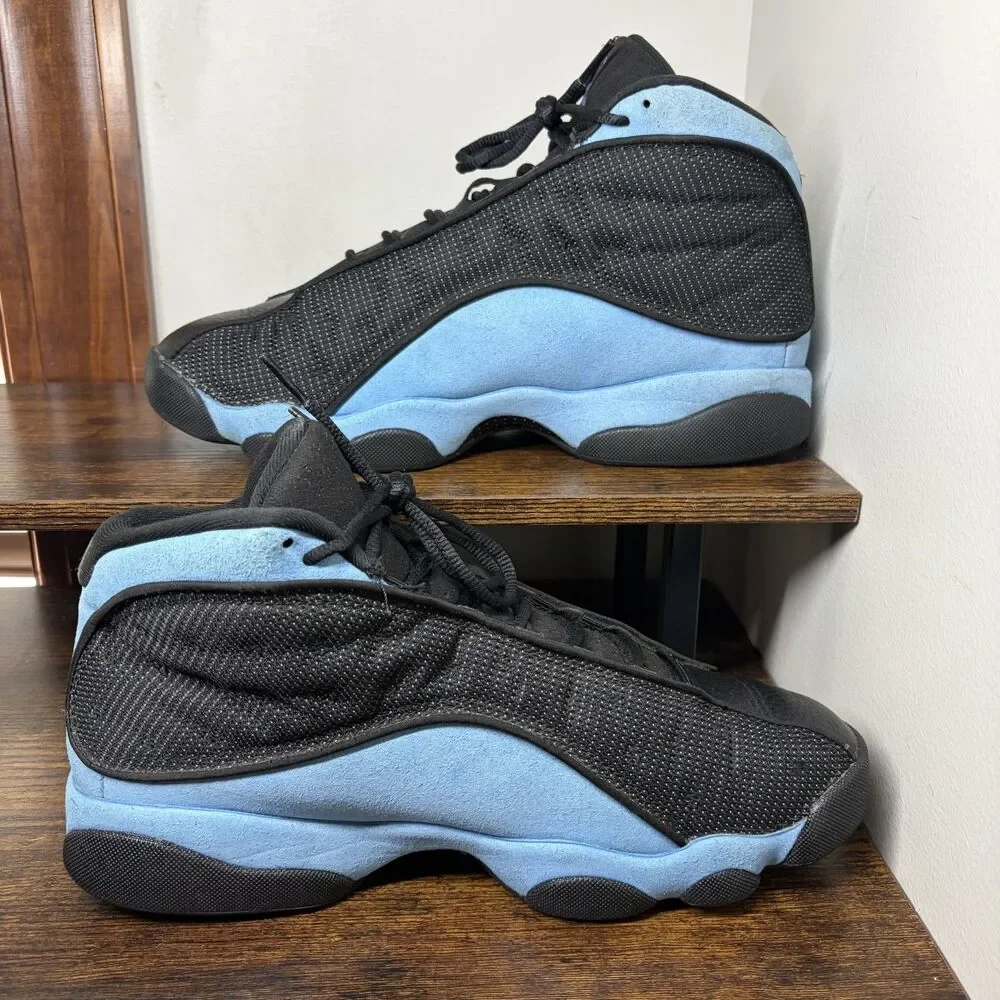 Size 9 - Men's Air Jordan 13 Retro Black University Blue UNC 2022 DJ5982-041
